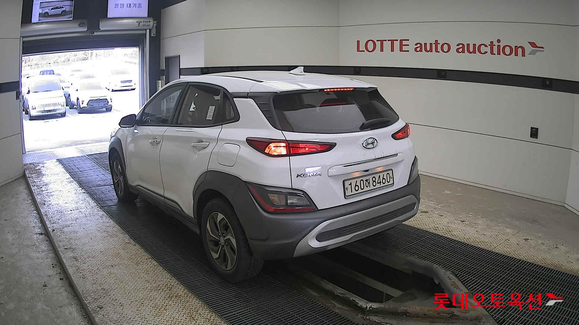 Hyundai Kona Hybrid 2021 Atlas White из Кореи, фото 6