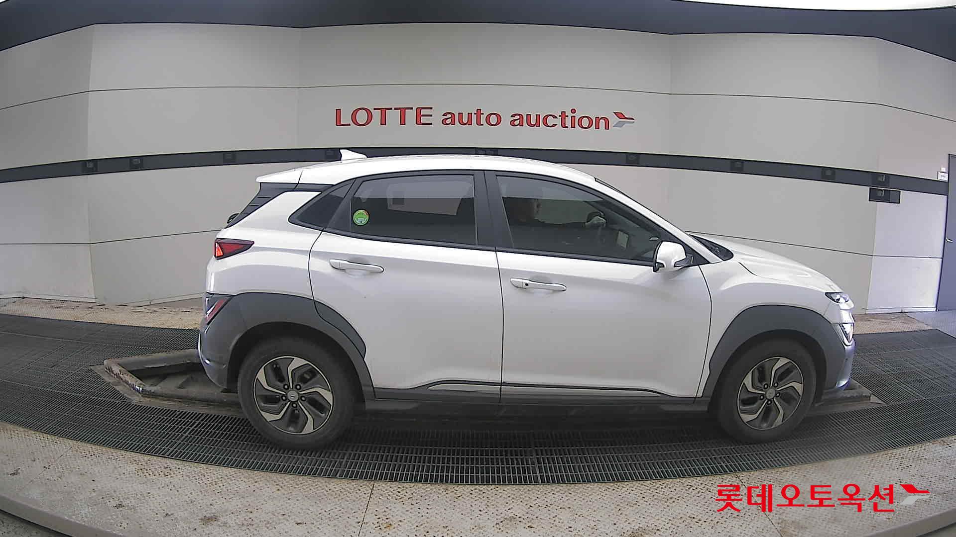 Hyundai Kona Hybrid 2022 Atlas White из Кореи, фото 3