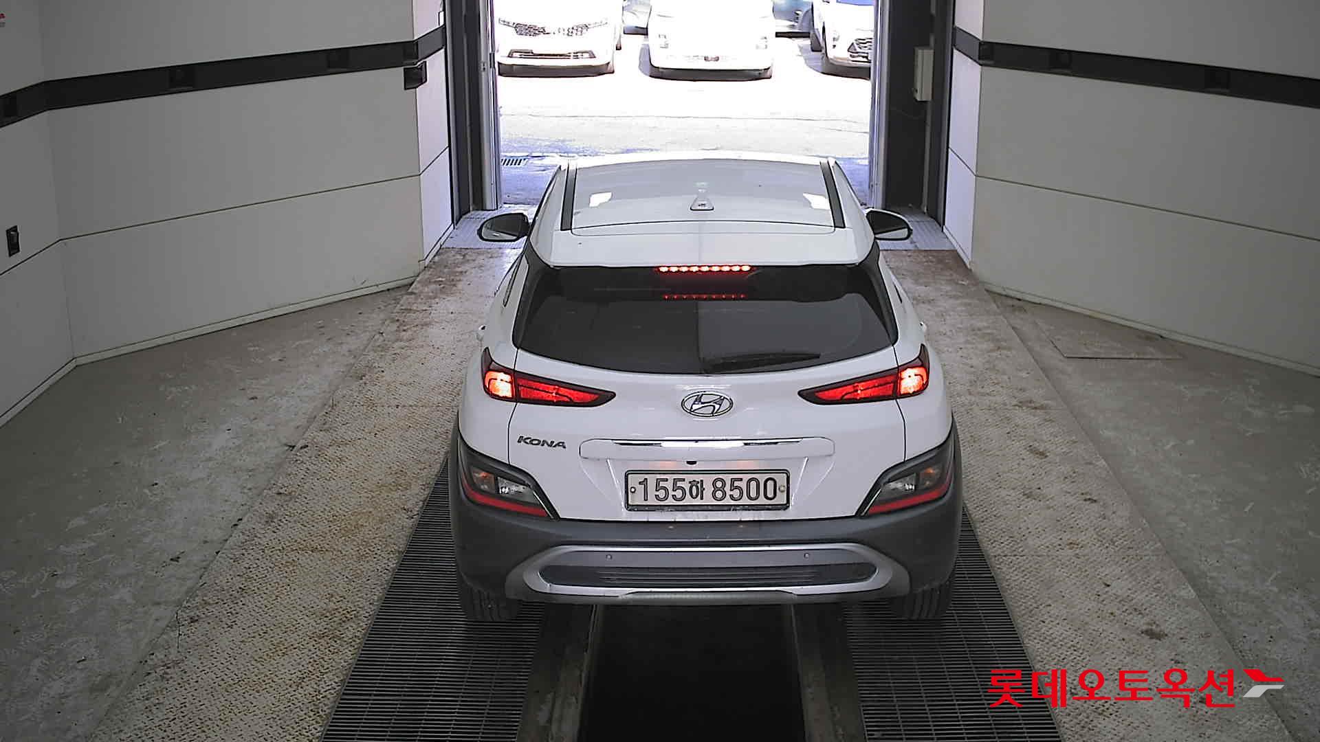 Hyundai Kona Hybrid 2022 Atlas White из Кореи, фото 5