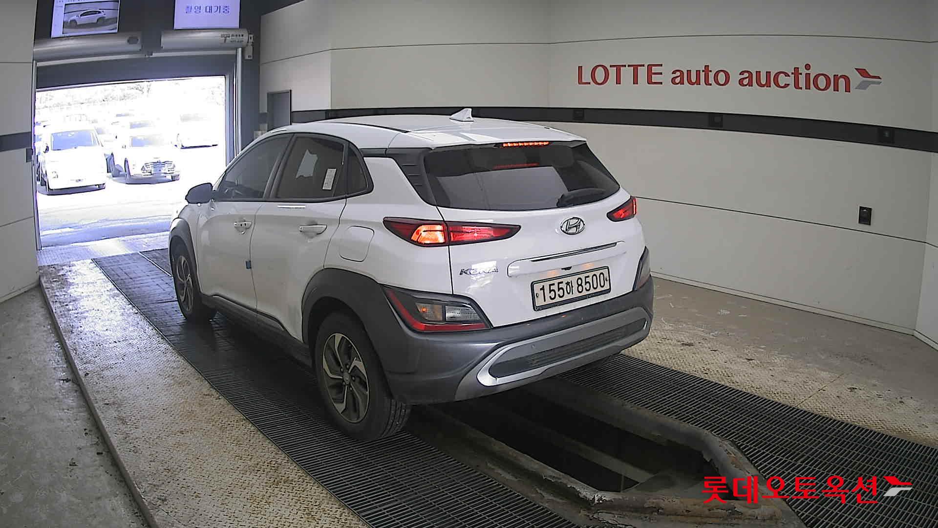Hyundai Kona Hybrid 2022 Atlas White из Кореи, фото 6