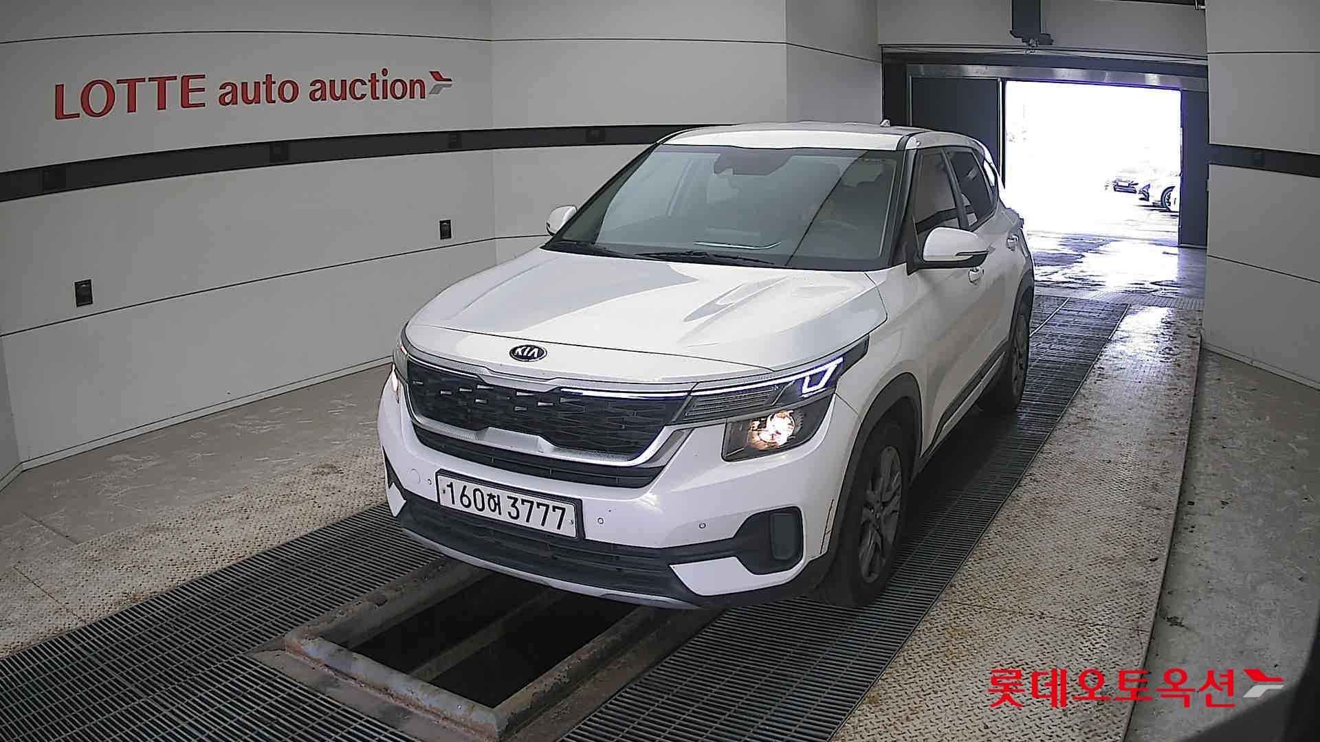 Kia Seltos 2022 Snow White Pearl из Кореи
