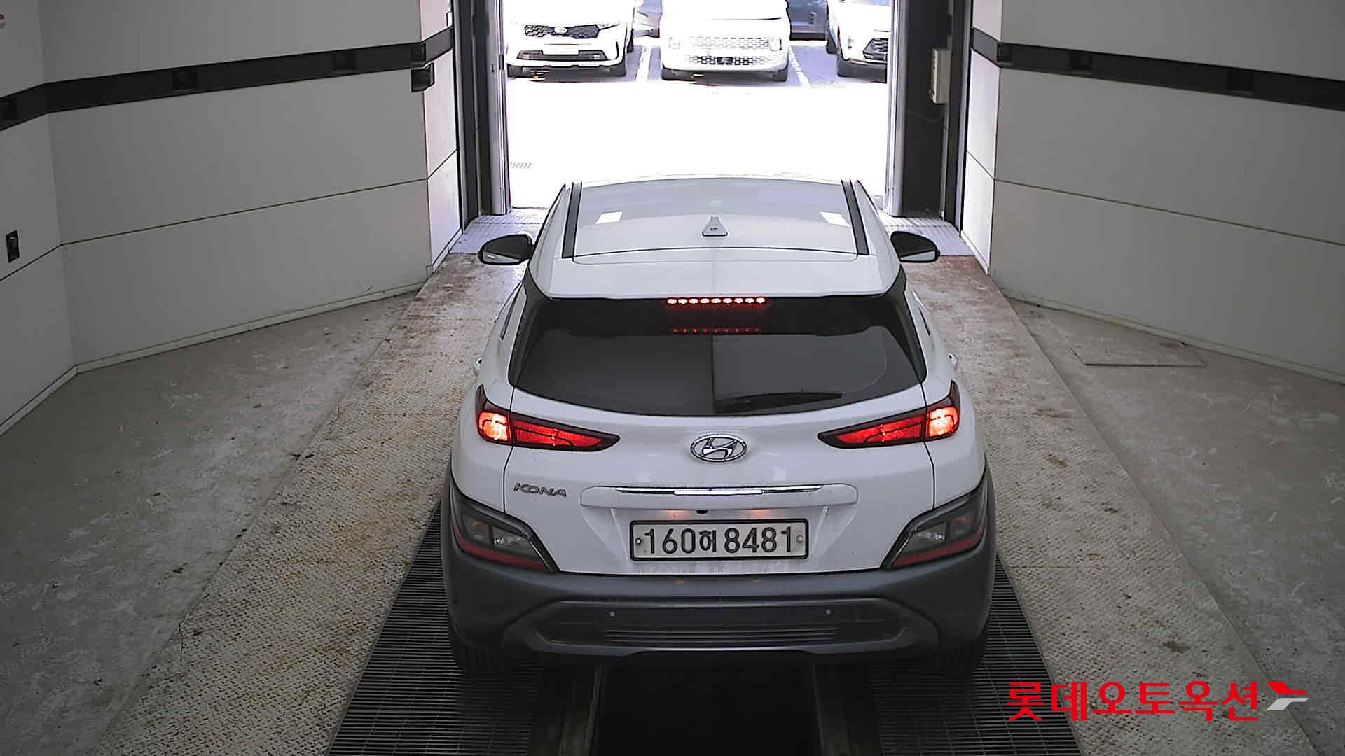 Hyundai Kona Hybrid 2021 Atlas White из Кореи, фото 5