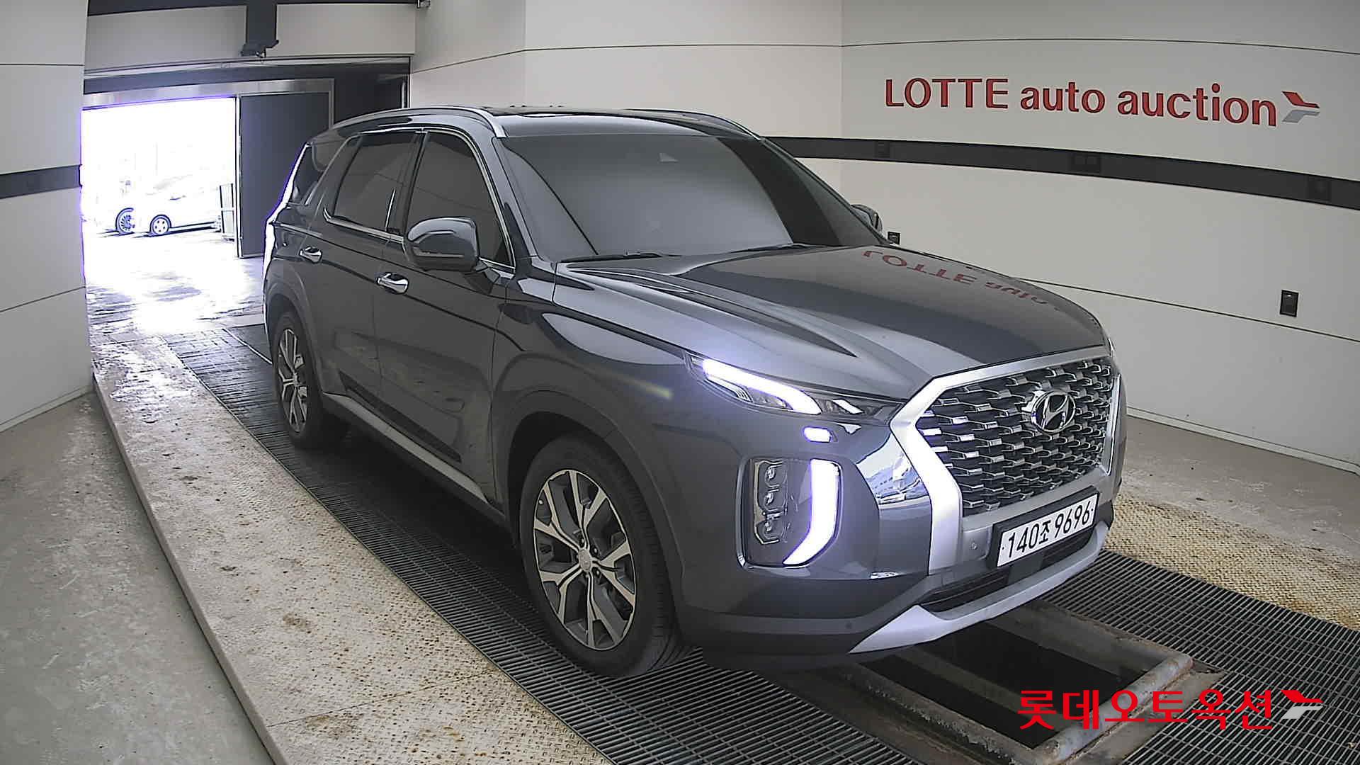 Hyundai Palisade 2022 Graphite Grey Metallic из Кореи, фото 2