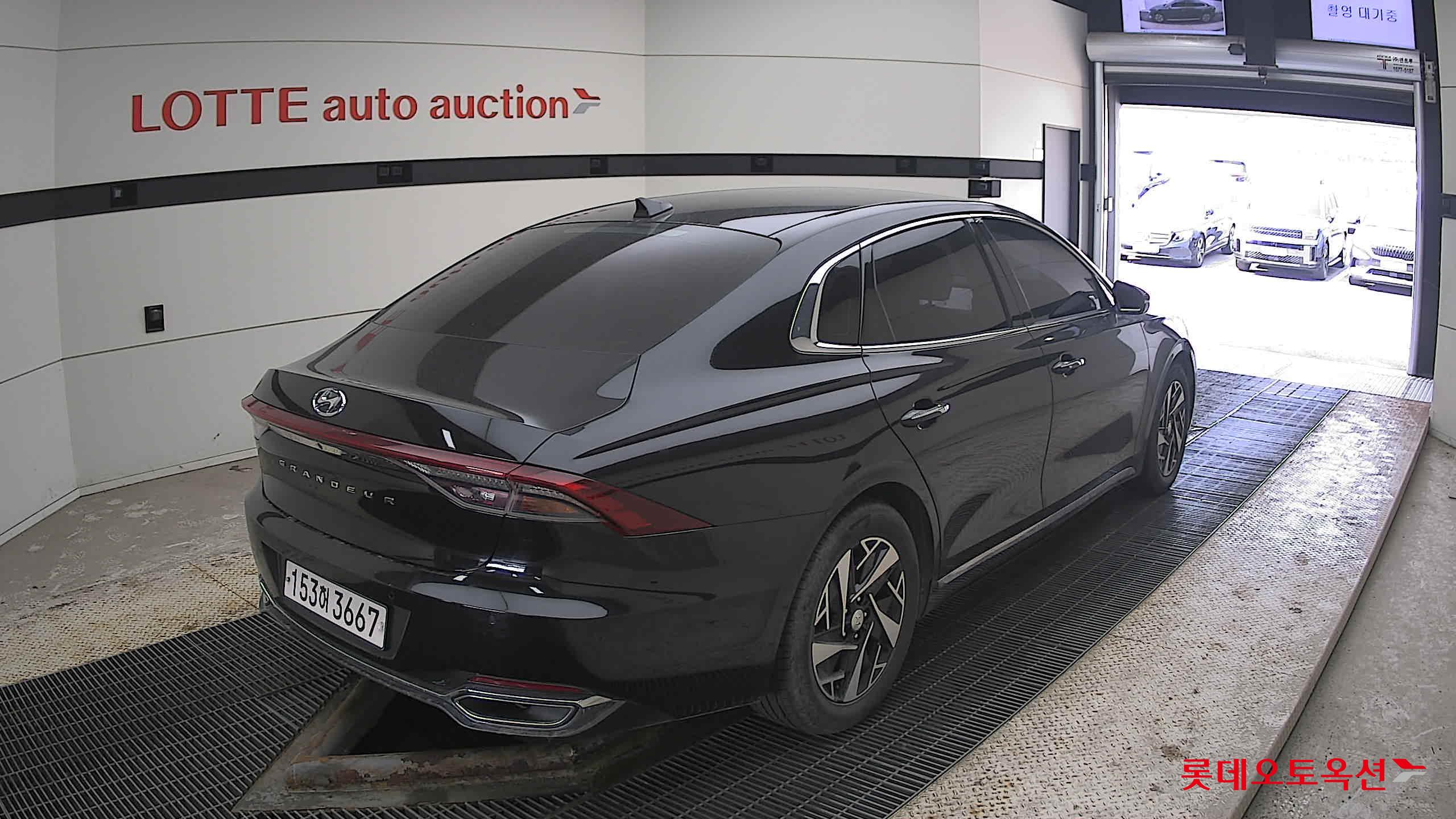 Hyundai Grandeur Hybrid 2020 Midnight Black из Кореи, фото 4