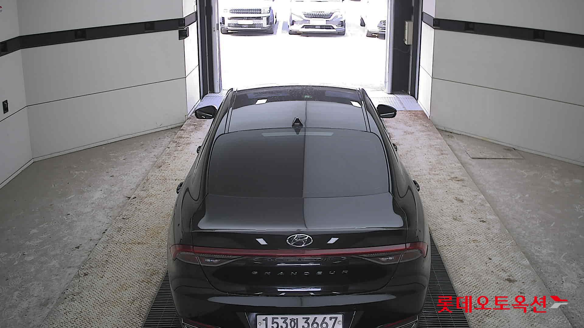 Hyundai Grandeur Hybrid 2020 Midnight Black из Кореи, фото 5