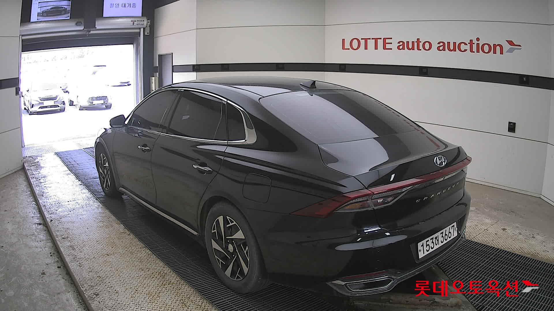 Hyundai Grandeur Hybrid 2020 Midnight Black из Кореи, фото 6