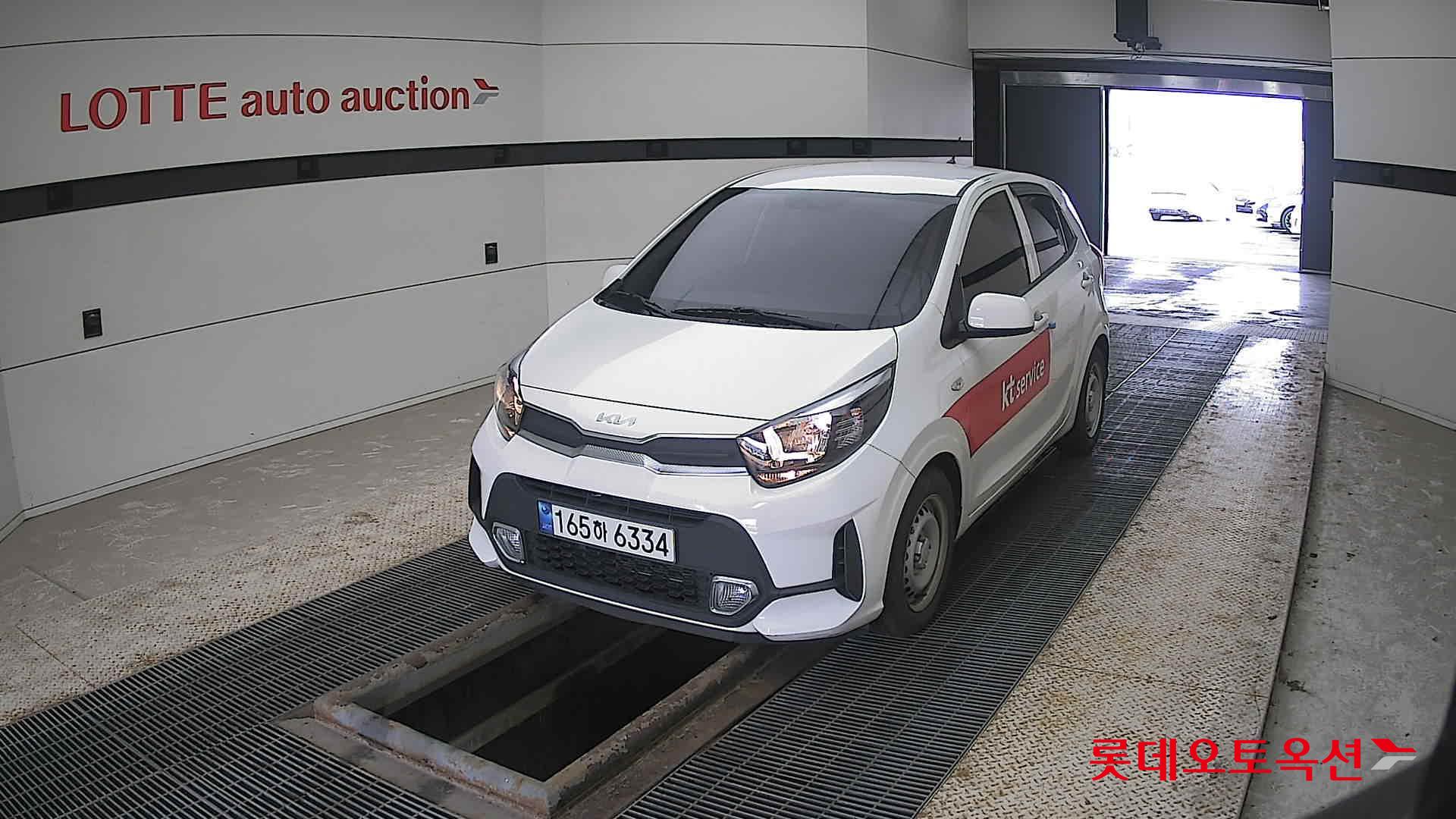 Kia Morning 2022 Clear White из Кореи