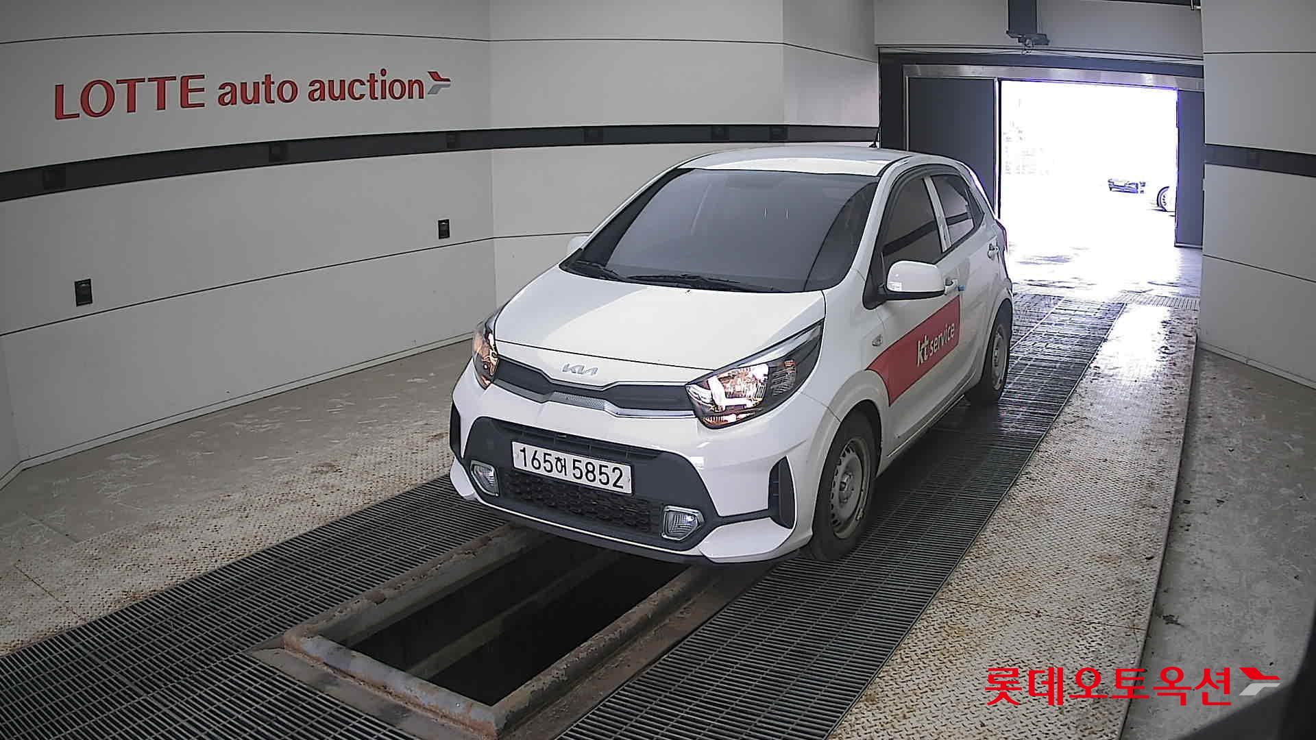 Kia Morning 2022 Clear White из Кореи