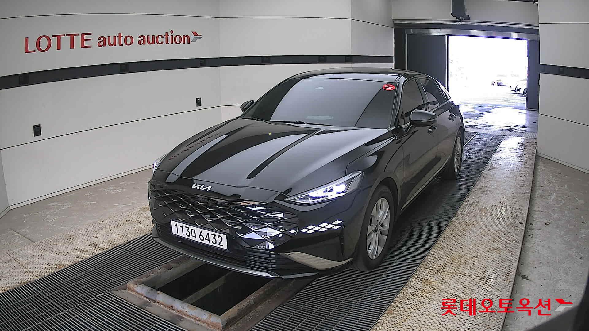 Kia K8 2023 Aurora Black Pearl из Кореи