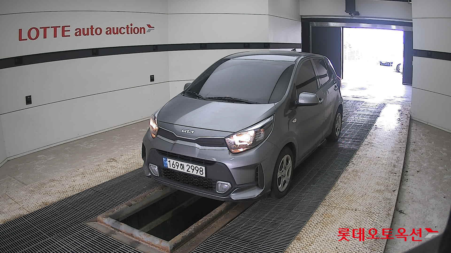 Kia Morning 2022 Astro Grey из Кореи