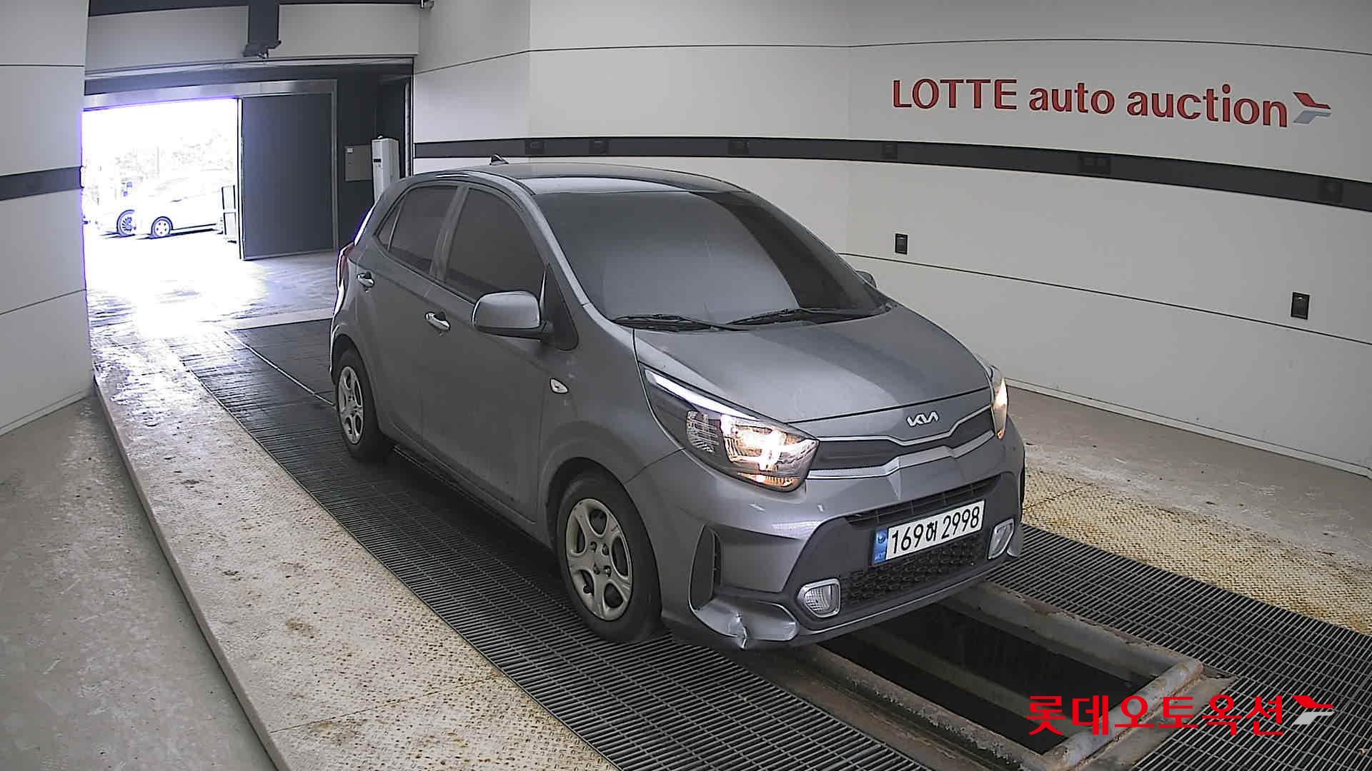 Kia Morning 2022 Astro Grey из Кореи, фото 2