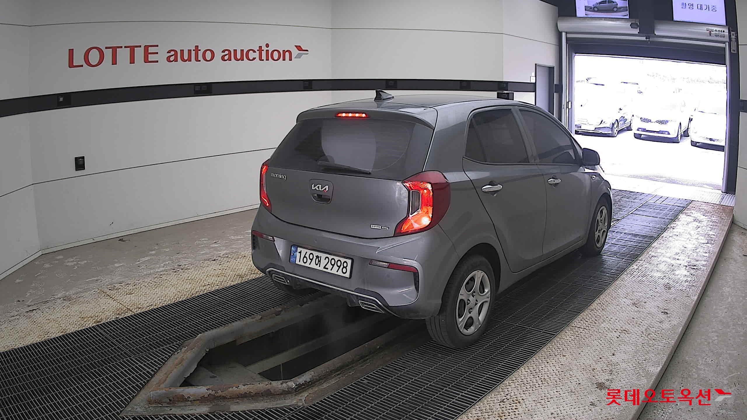 Kia Morning 2022 Astro Grey из Кореи, фото 4