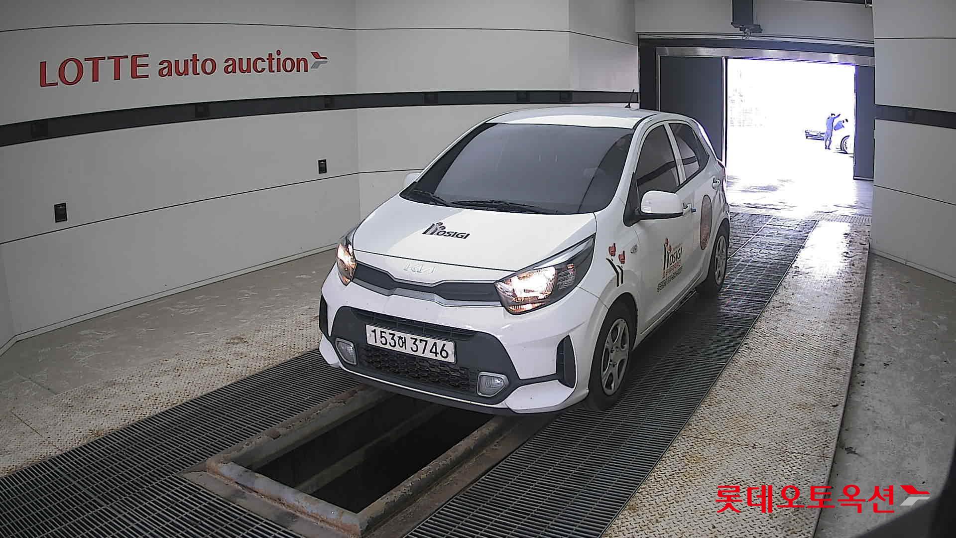 Kia Morning 2021 Clear White из Кореи