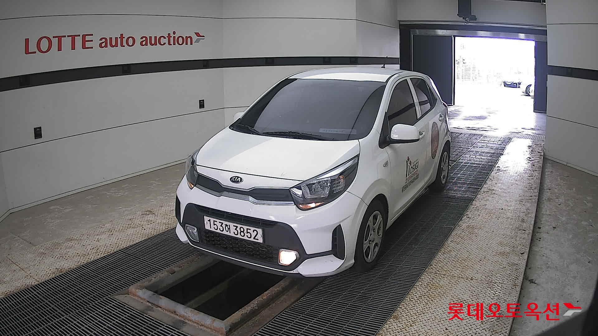 Kia Morning 2021 Clear White из Кореи