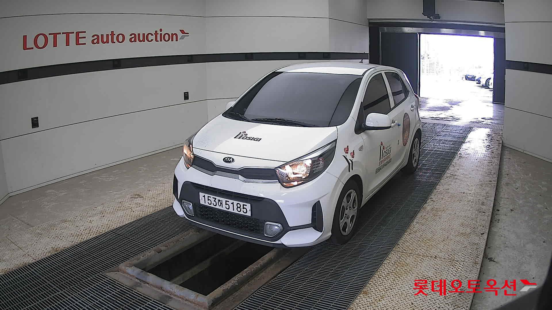 Kia Morning 2021 Clear White из Кореи