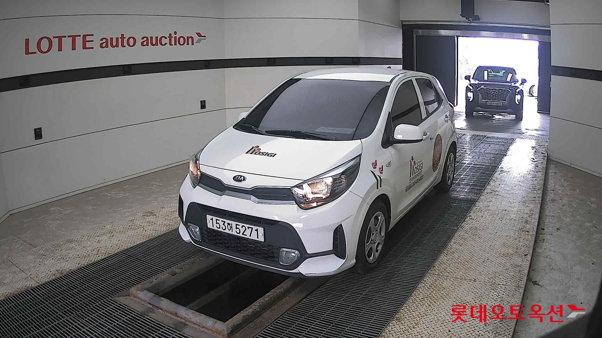 Kia Morning 2021 Clear White из Кореи