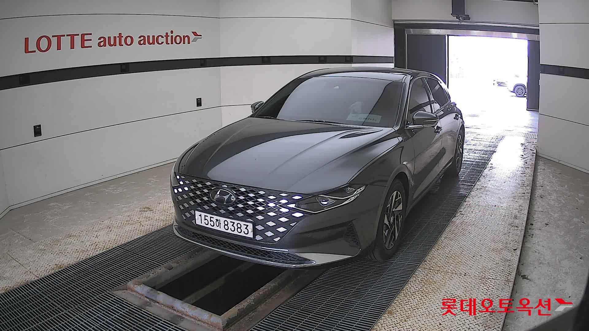 Hyundai Grandeur Hybrid 2022 Nocturne Grey Metallic из Кореи