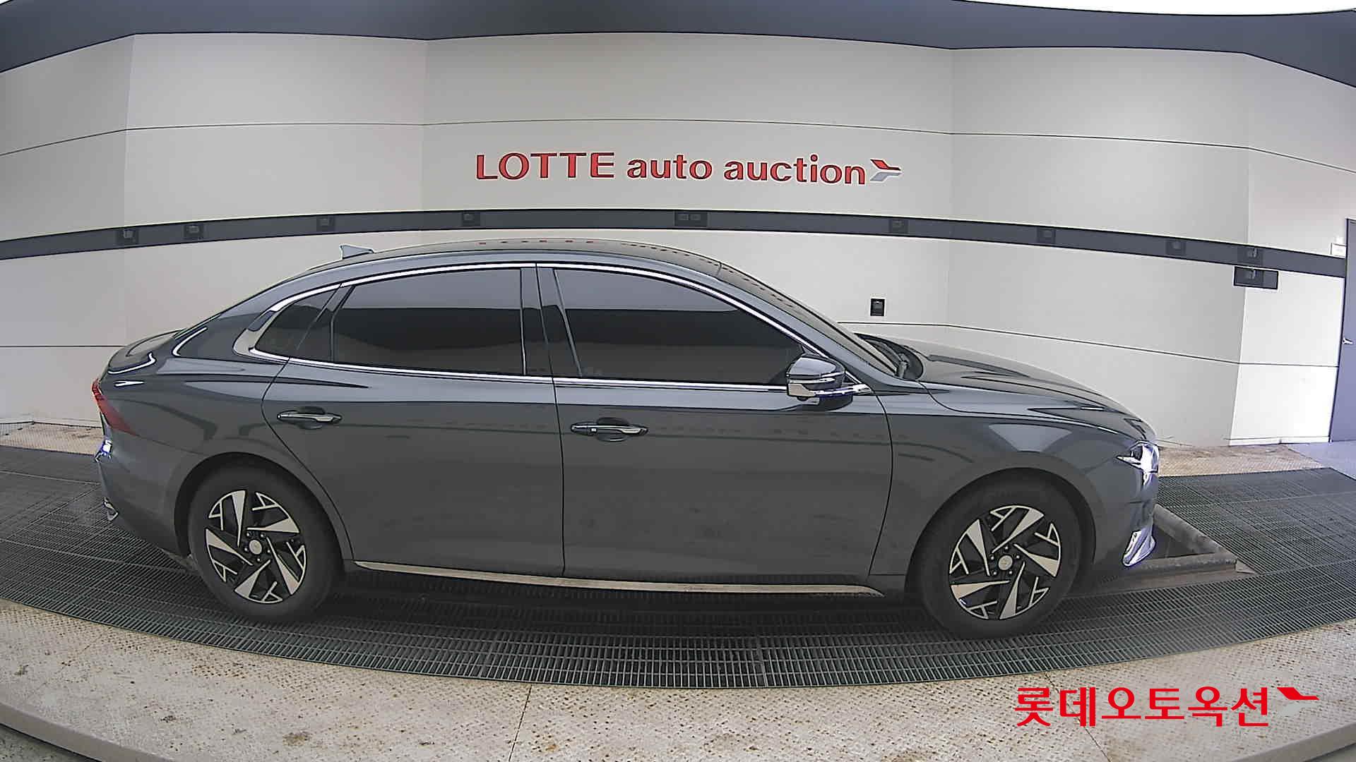 Hyundai Grandeur Hybrid 2022 Nocturne Grey Metallic из Кореи, фото 3