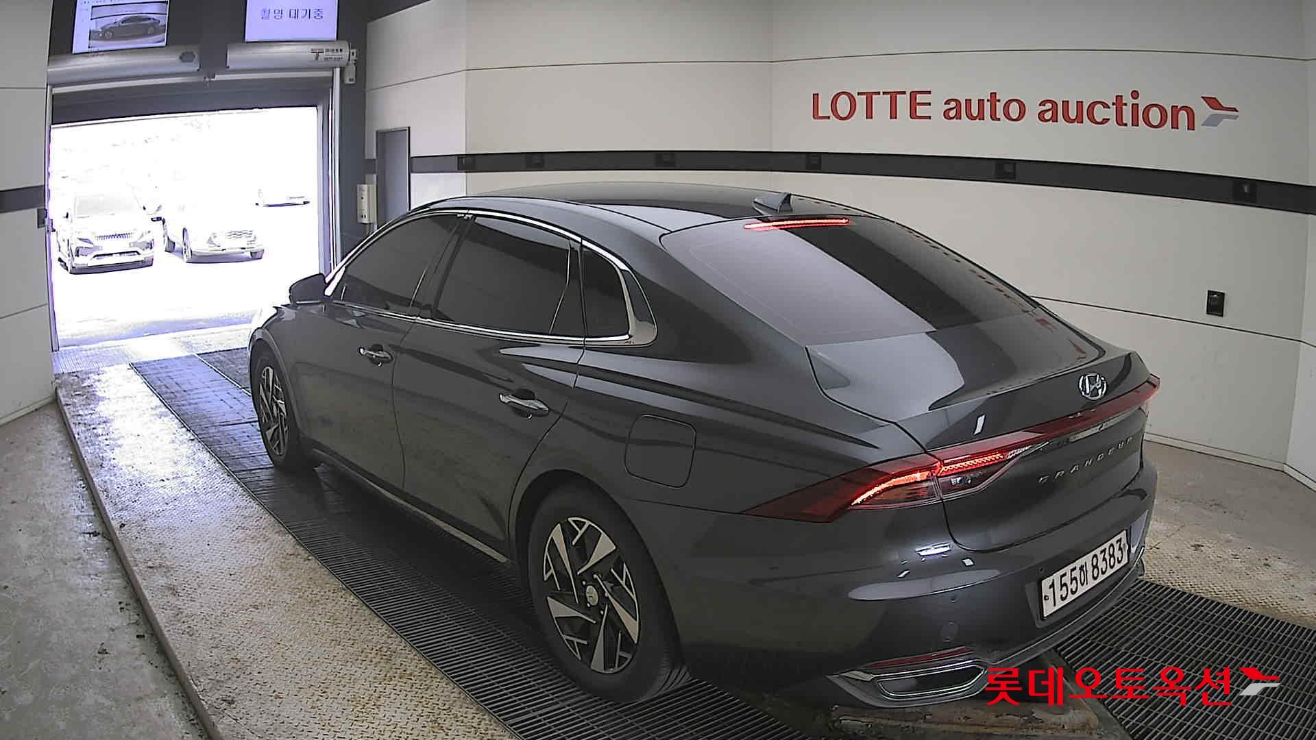 Hyundai Grandeur Hybrid 2022 Nocturne Grey Metallic из Кореи, фото 6