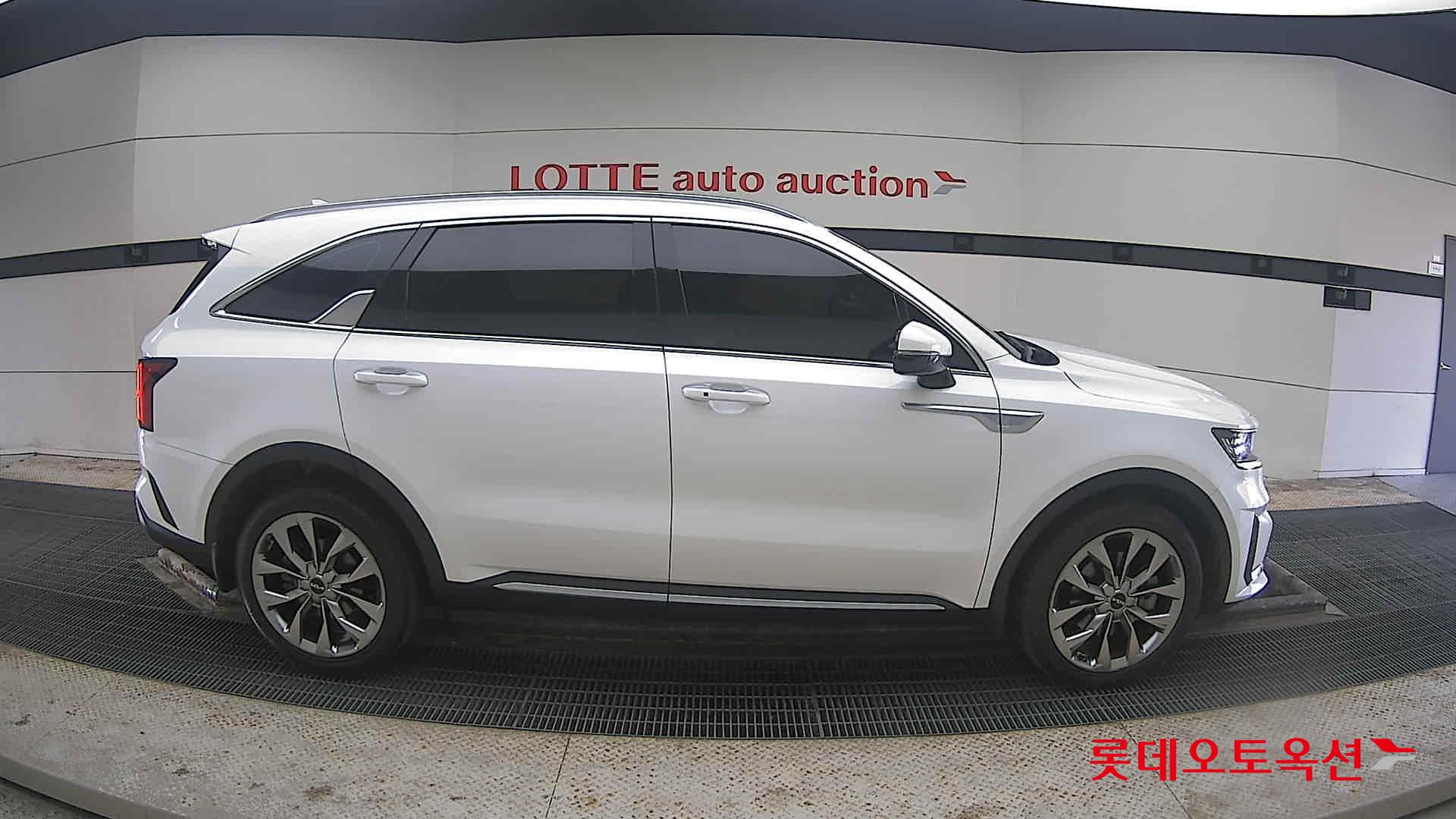 Kia Sorento 2022 Snow White Pearl (optional) из Кореи, фото 3