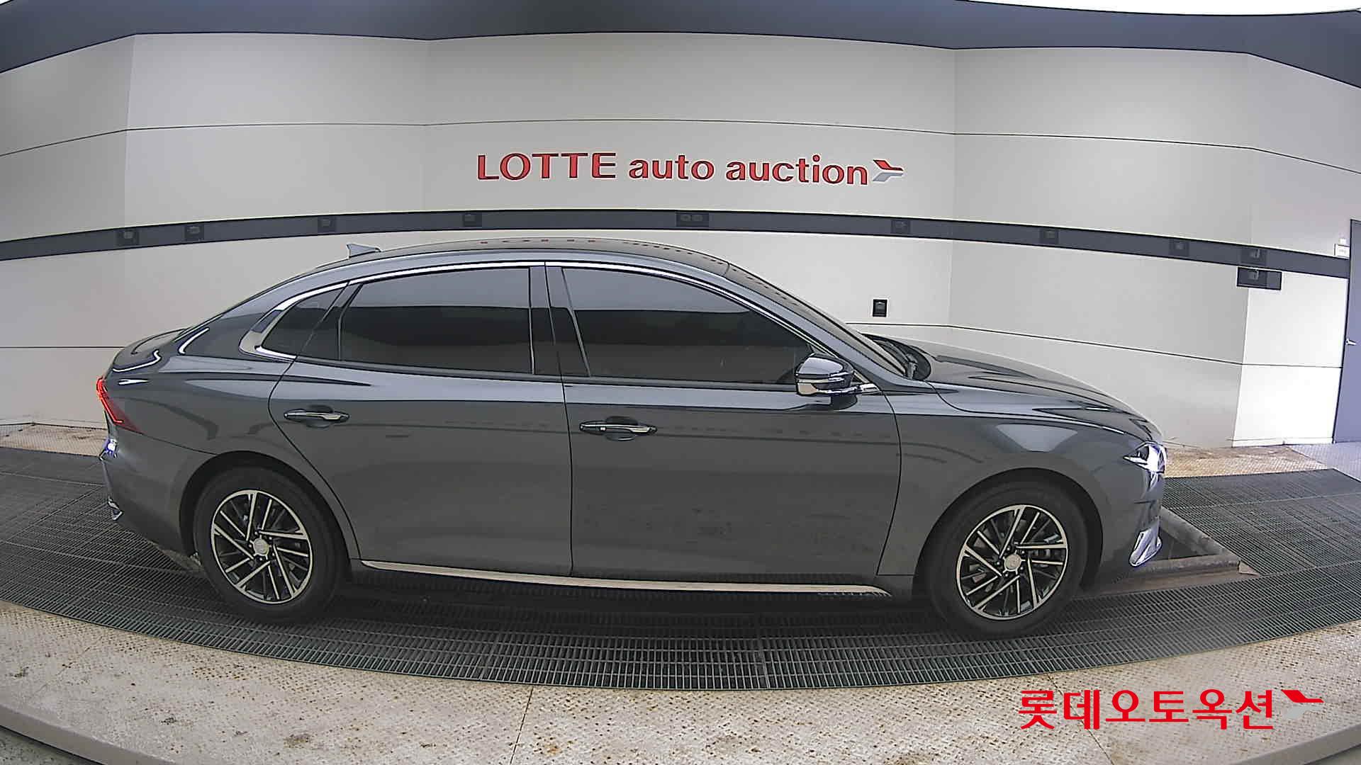 Hyundai Grandeur 2022 Nocturne Grey Metallic из Кореи, фото 3