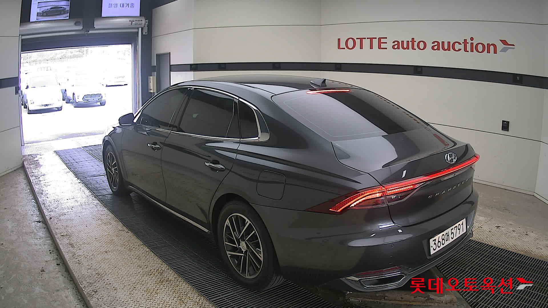 Hyundai Grandeur 2022 Nocturne Grey Metallic из Кореи, фото 6