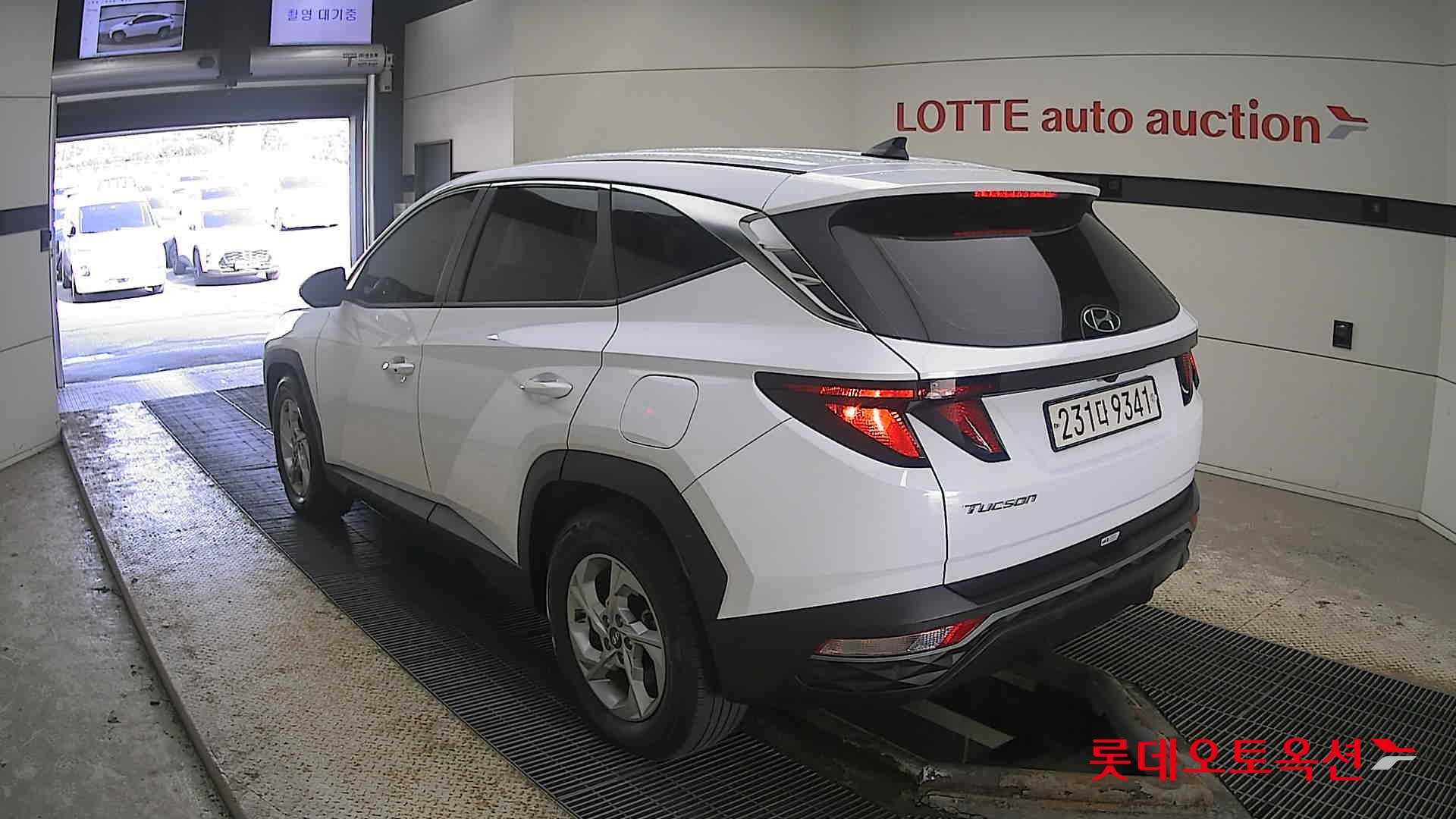 Hyundai Tucson 2022 Creamy White Pearl из Кореи, фото 6