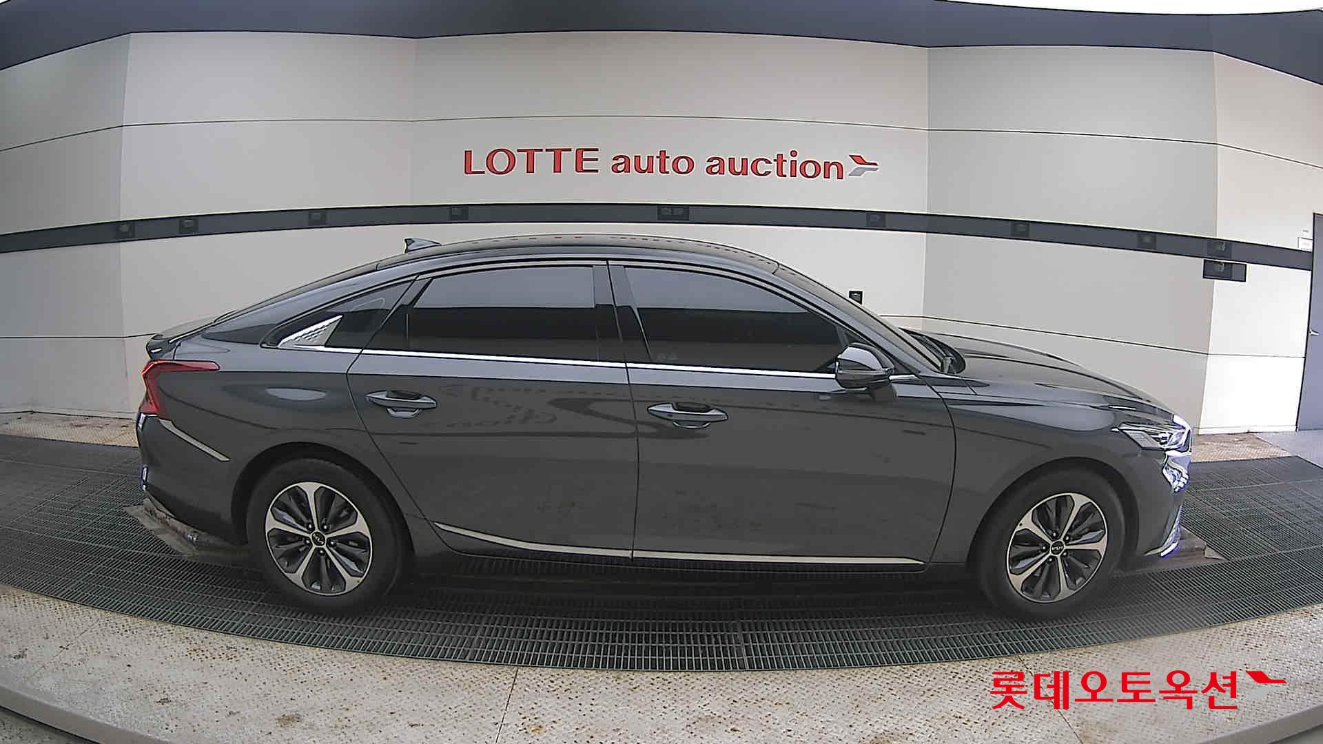 Kia K8 Hybrid 2022 Interstellagray из Кореи, фото 3