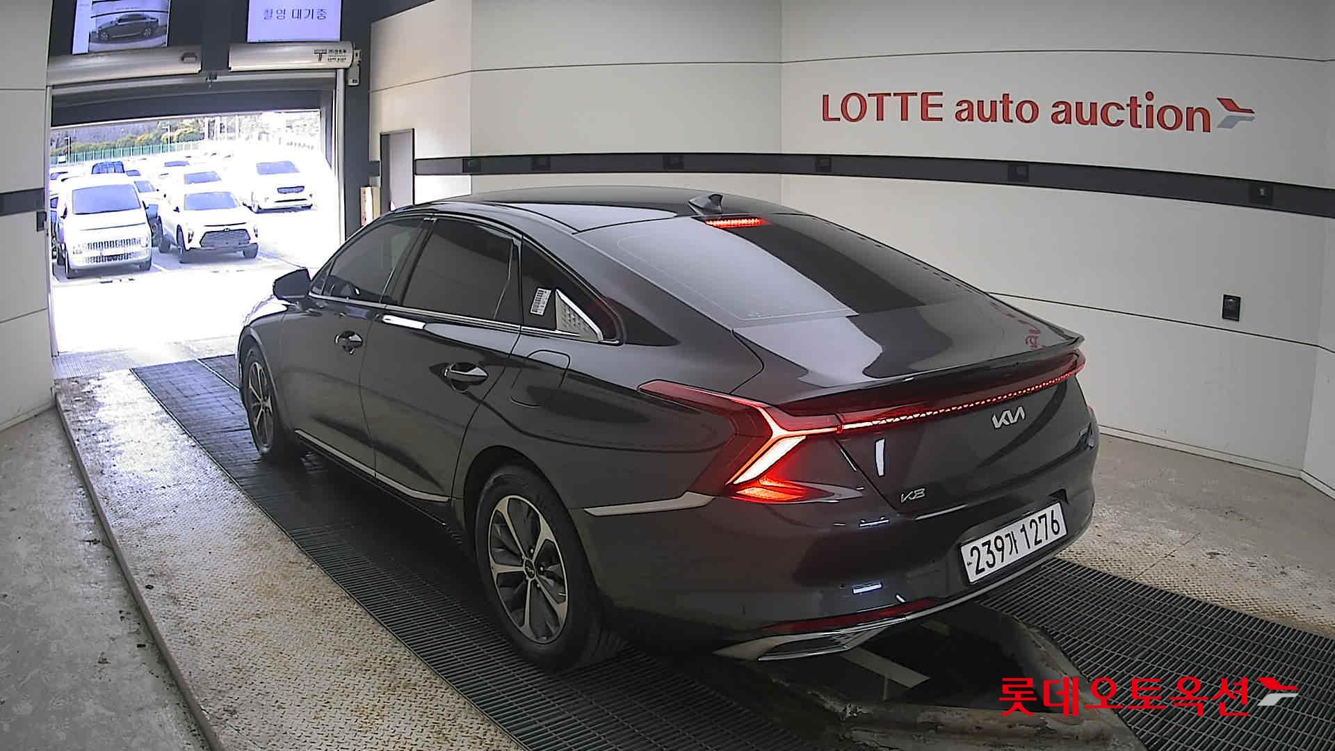 Kia K8 Hybrid 2022 Interstellagray из Кореи, фото 6