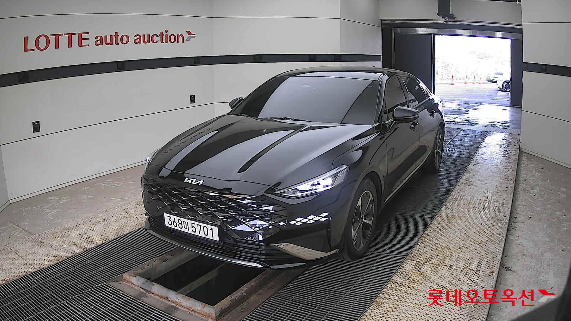 Kia K8 Hybrid 2022 Aurora Black Pearl из Кореи