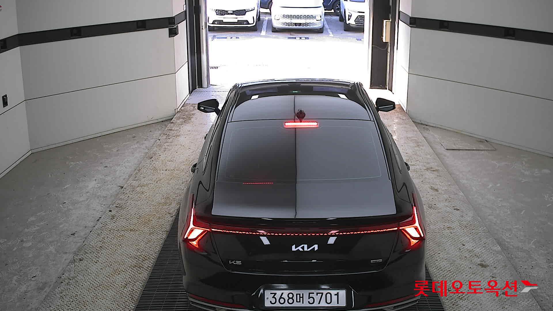 Kia K8 Hybrid 2022 Aurora Black Pearl из Кореи, фото 5