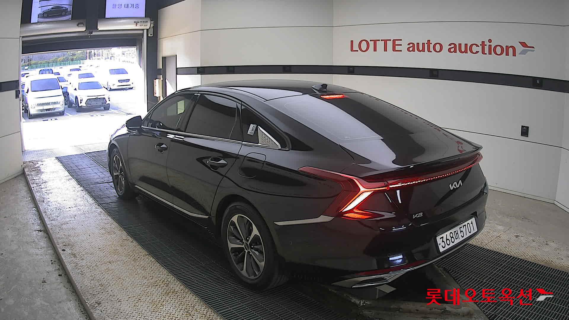 Kia K8 Hybrid 2022 Aurora Black Pearl из Кореи, фото 6