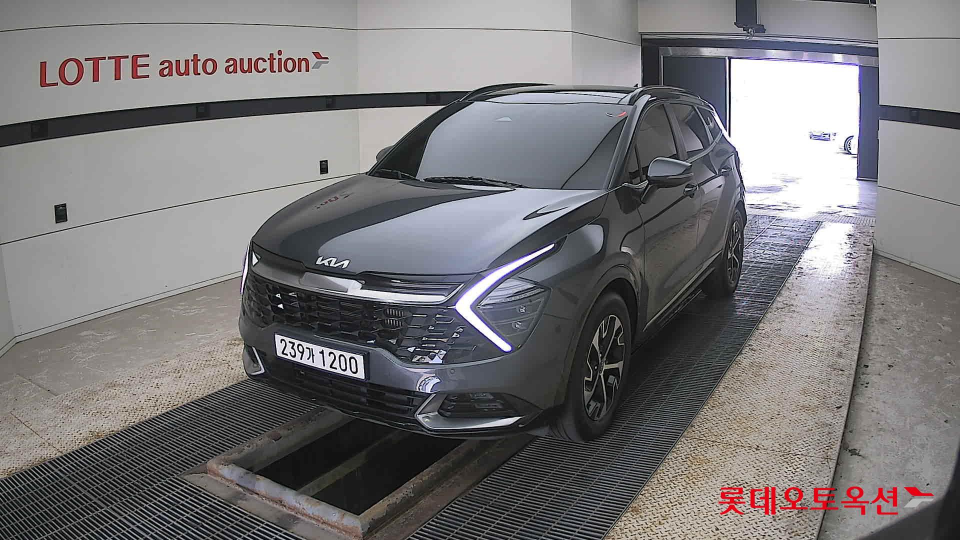 Kia Sportage Hybrid 2022 Gravity Gray из Кореи