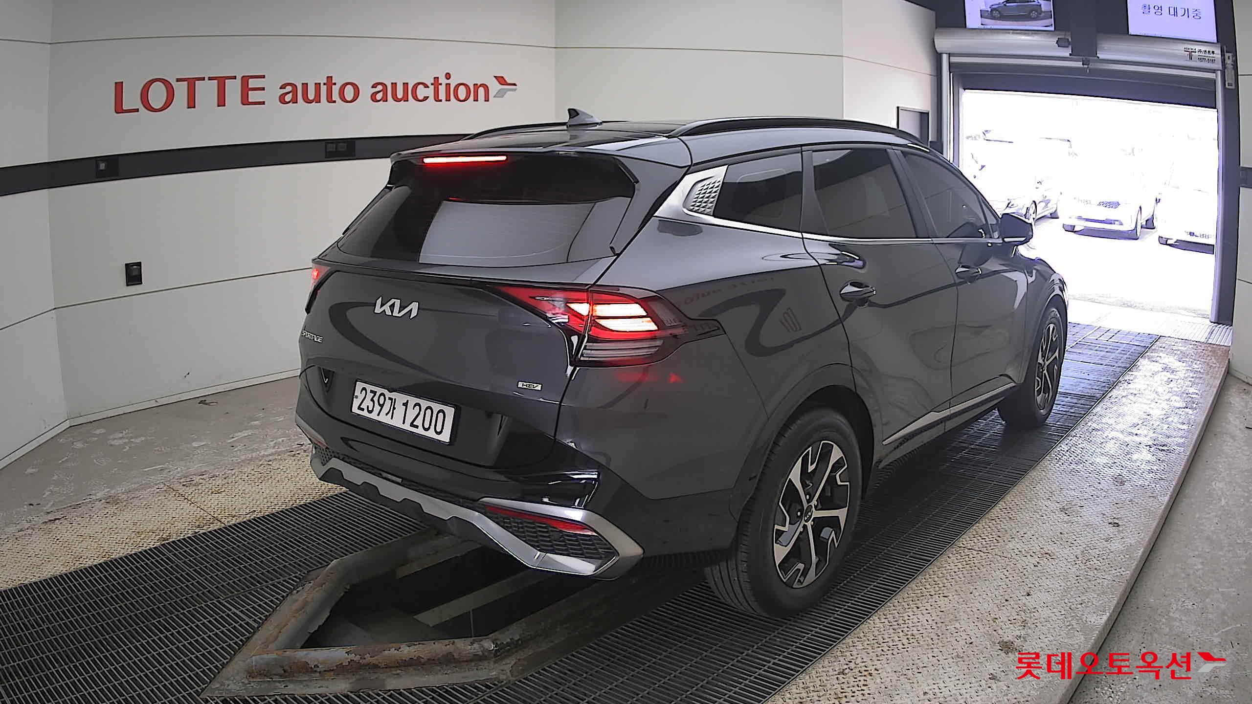 Kia Sportage Hybrid 2022 Gravity Gray из Кореи, фото 4