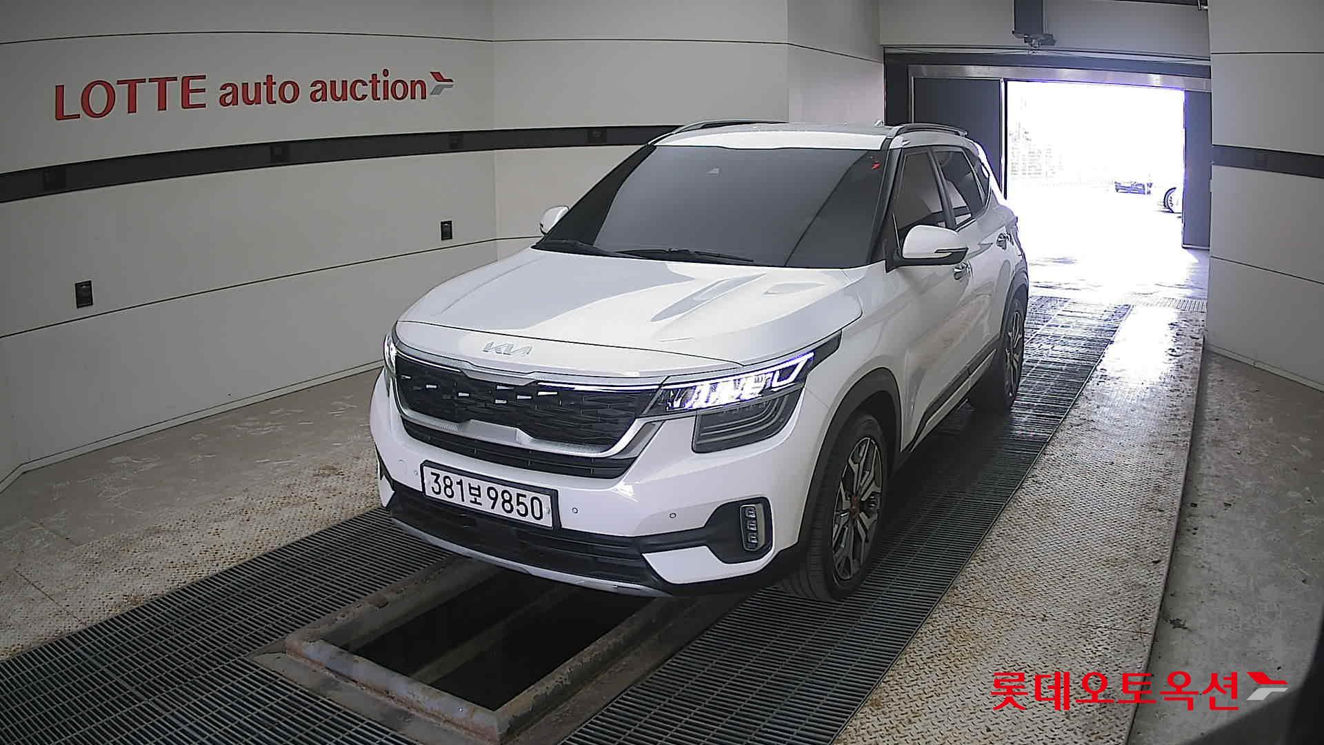 Kia Seltos 2023 Snow White Pearl из Кореи