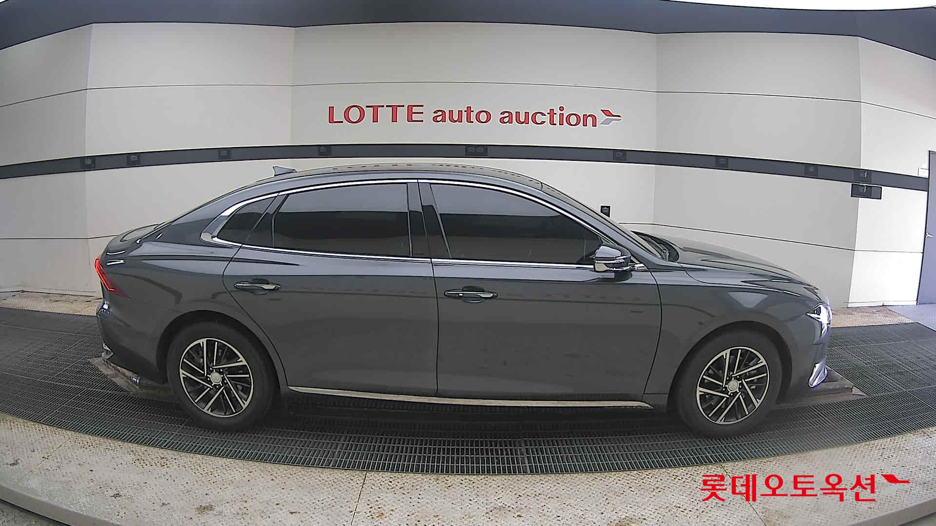 Hyundai Grandeur 2022 Nocturne Grey Metallic из Кореи, фото 3