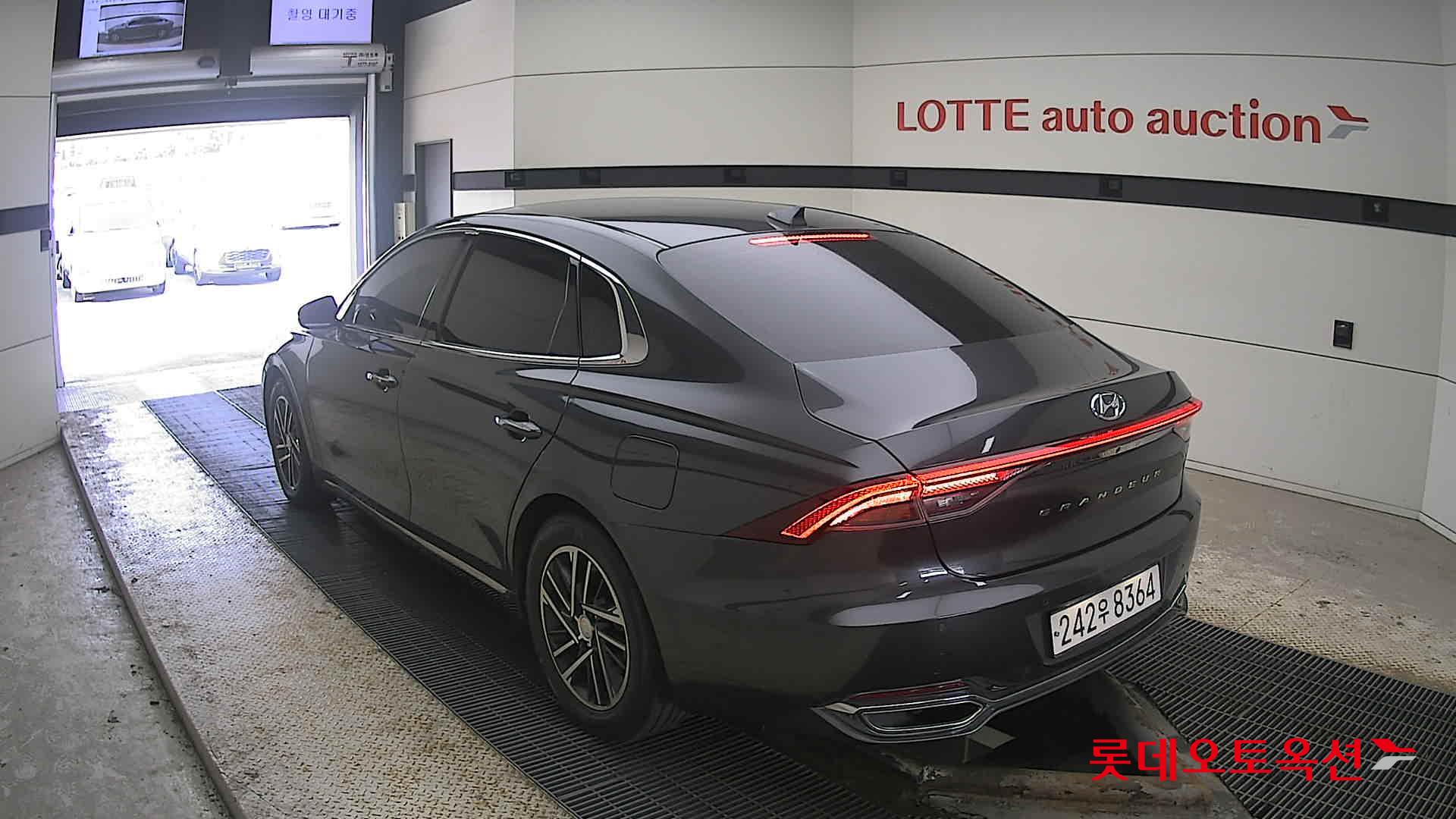 Hyundai Grandeur 2022 Nocturne Grey Metallic из Кореи, фото 6