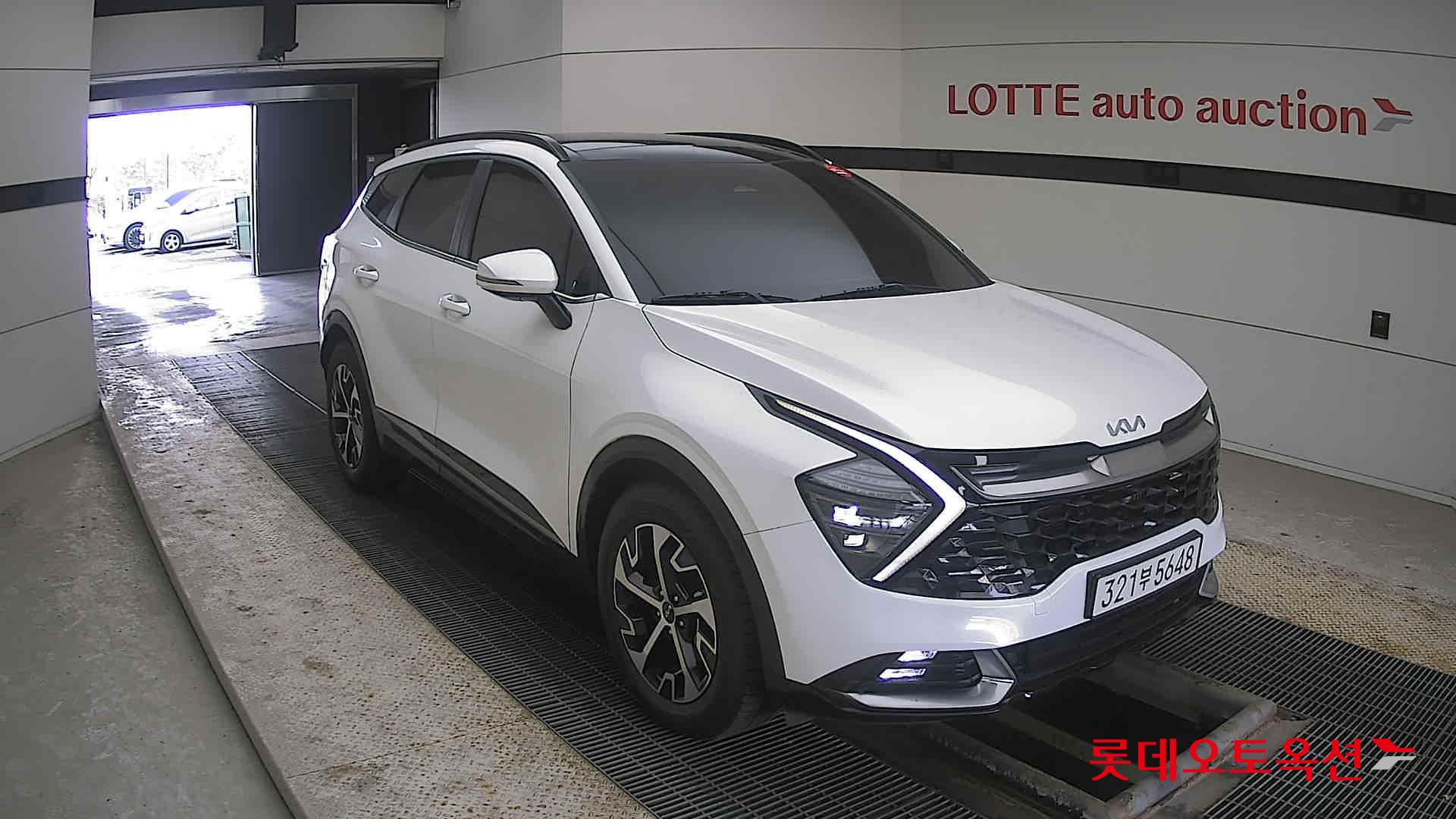 Kia Sportage Hybrid 2022 Snow White Pearl (optional) из Кореи, фото 2