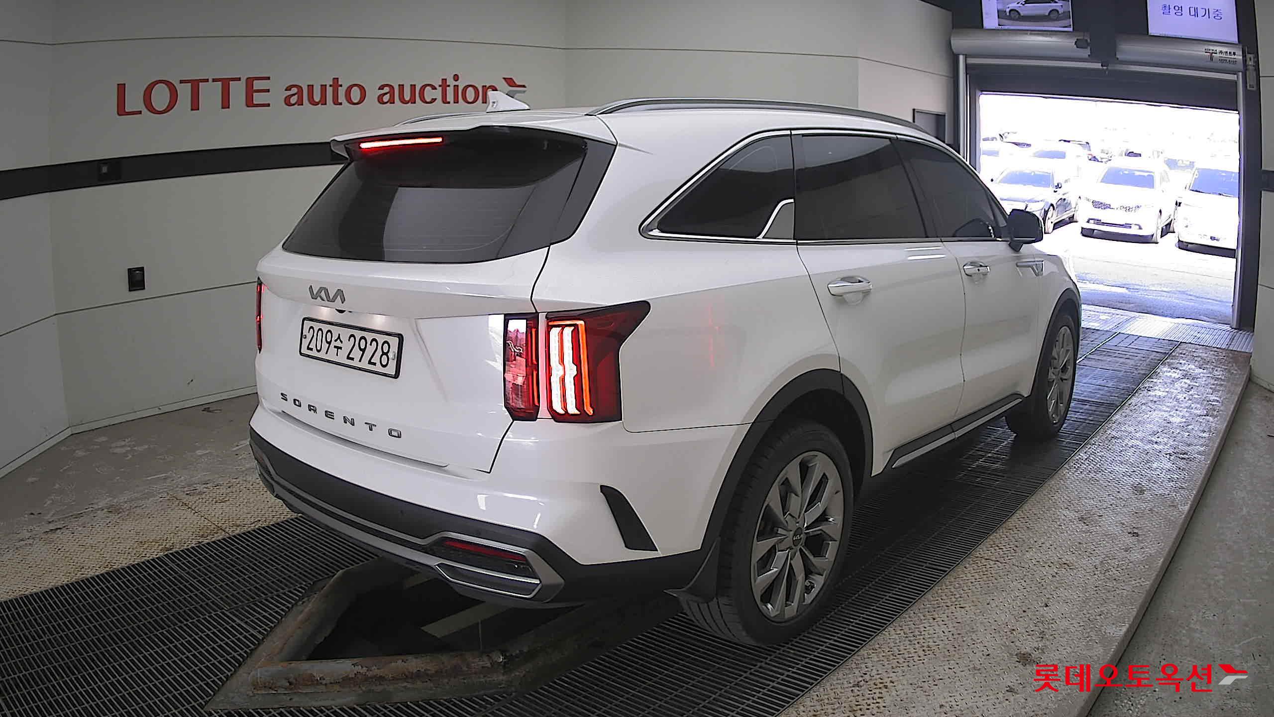Kia Sorento 2022 Snow White Pearl (optional) из Кореи, фото 4