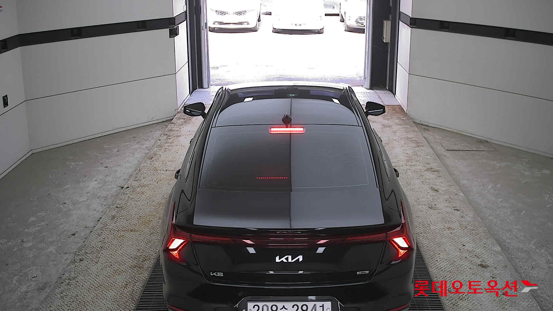 Kia K8 Hybrid 2022 Aurora Black Pearl из Кореи, фото 5