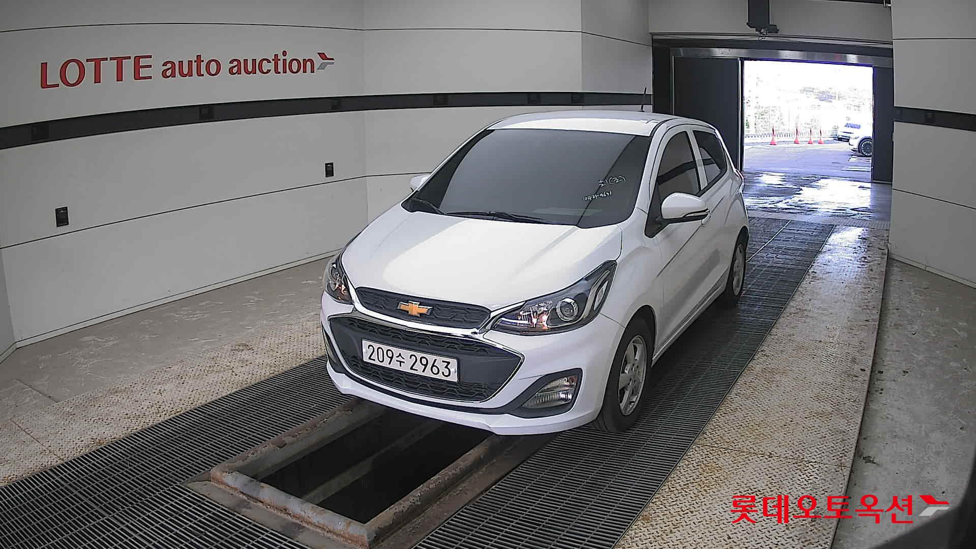 Korea G M Spark 1.0 2021 Pure White из Кореи