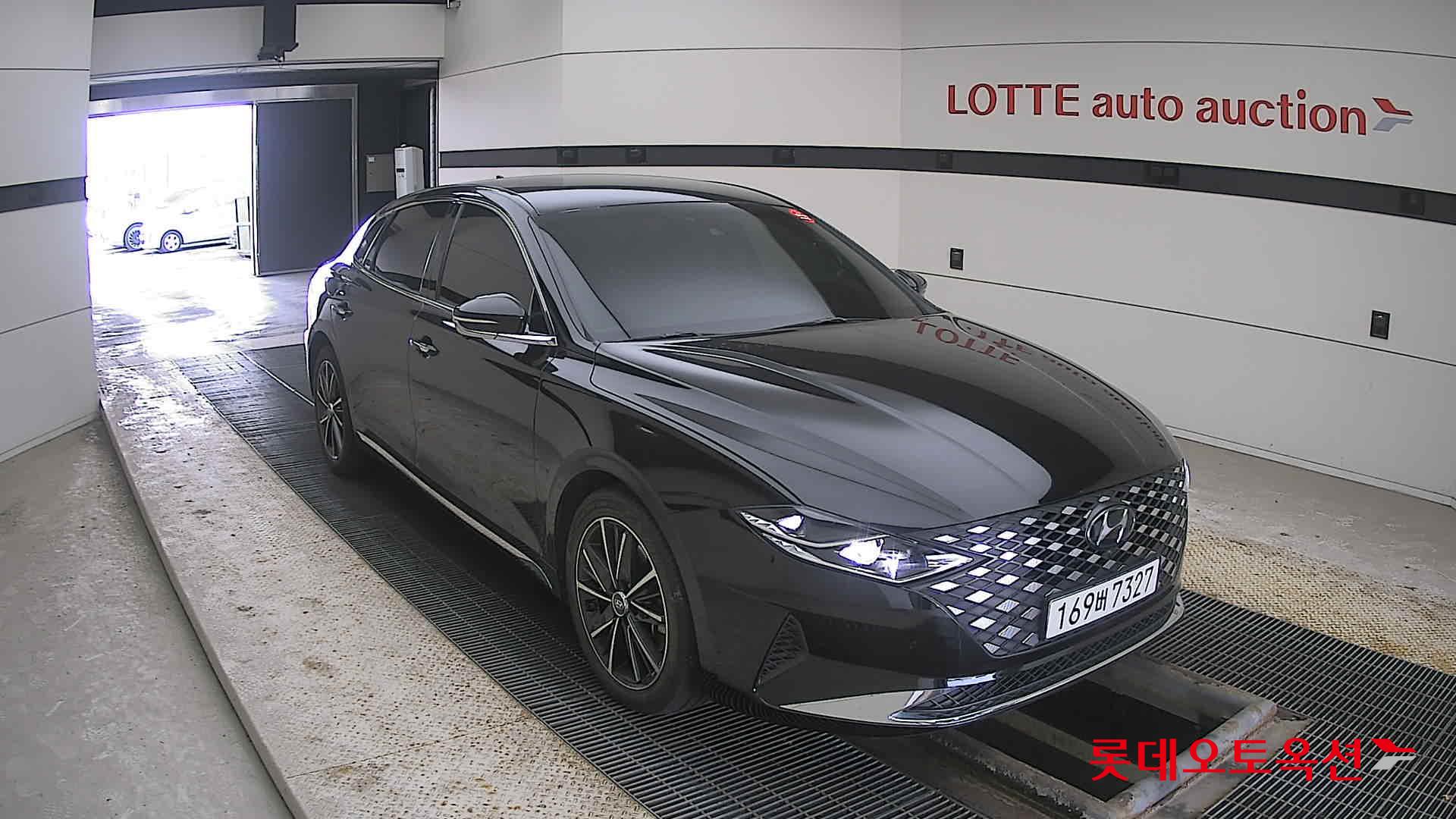 Hyundai Grandeur 2021 Midnight Black Pearl из Кореи, фото 2