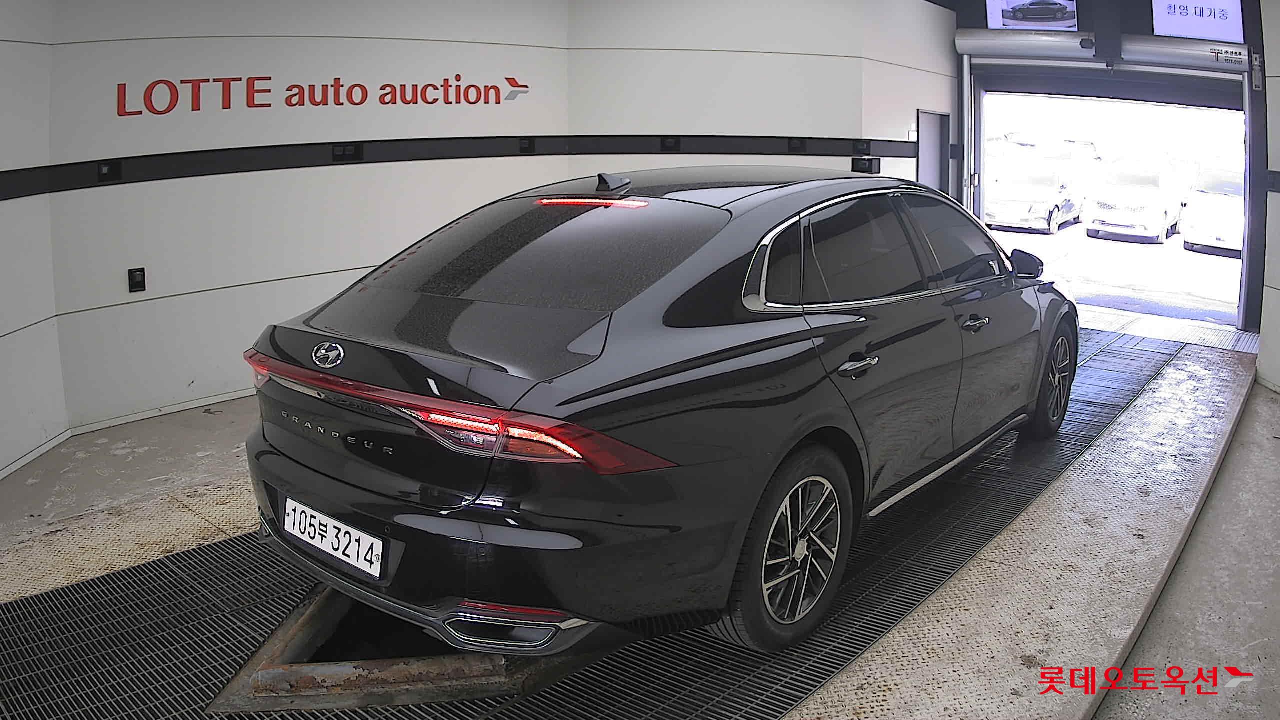Hyundai Grandeur 2021 Midnight Black из Кореи, фото 4
