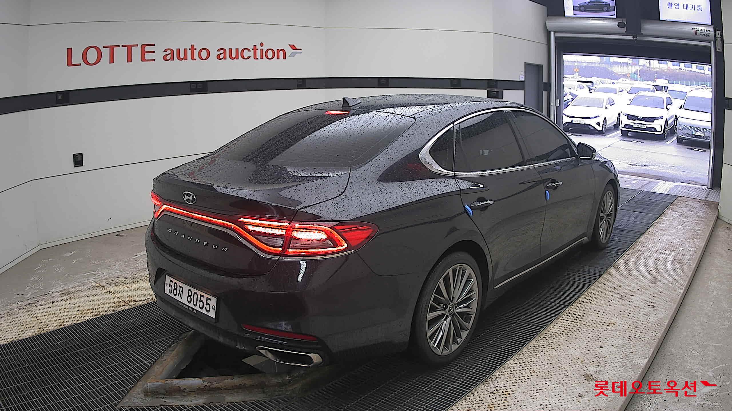 Hyundai Grandeur 2018 Черный из Кореи, фото 4