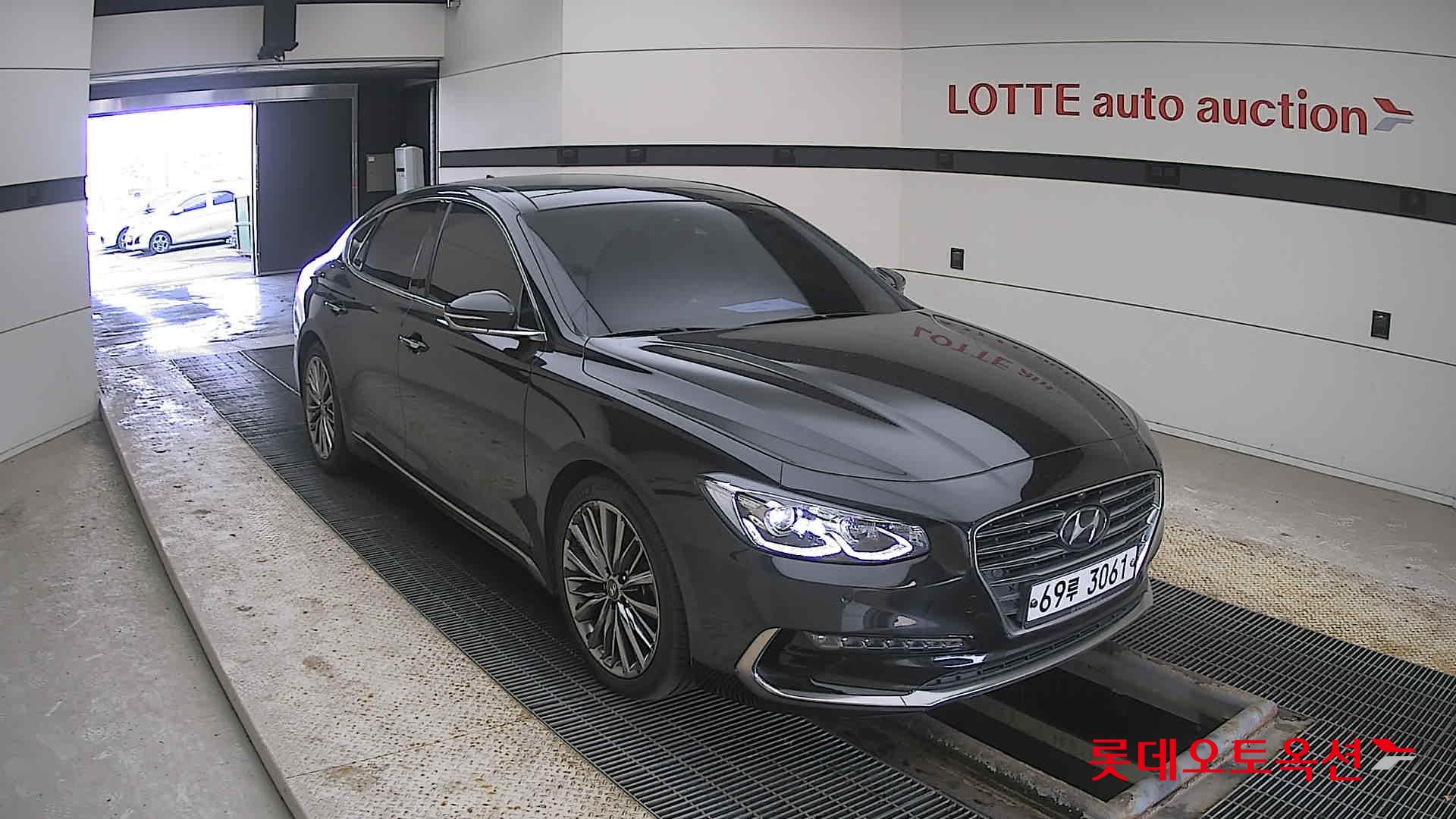 Hyundai Grandeur 2019 Черный из Кореи, фото 2