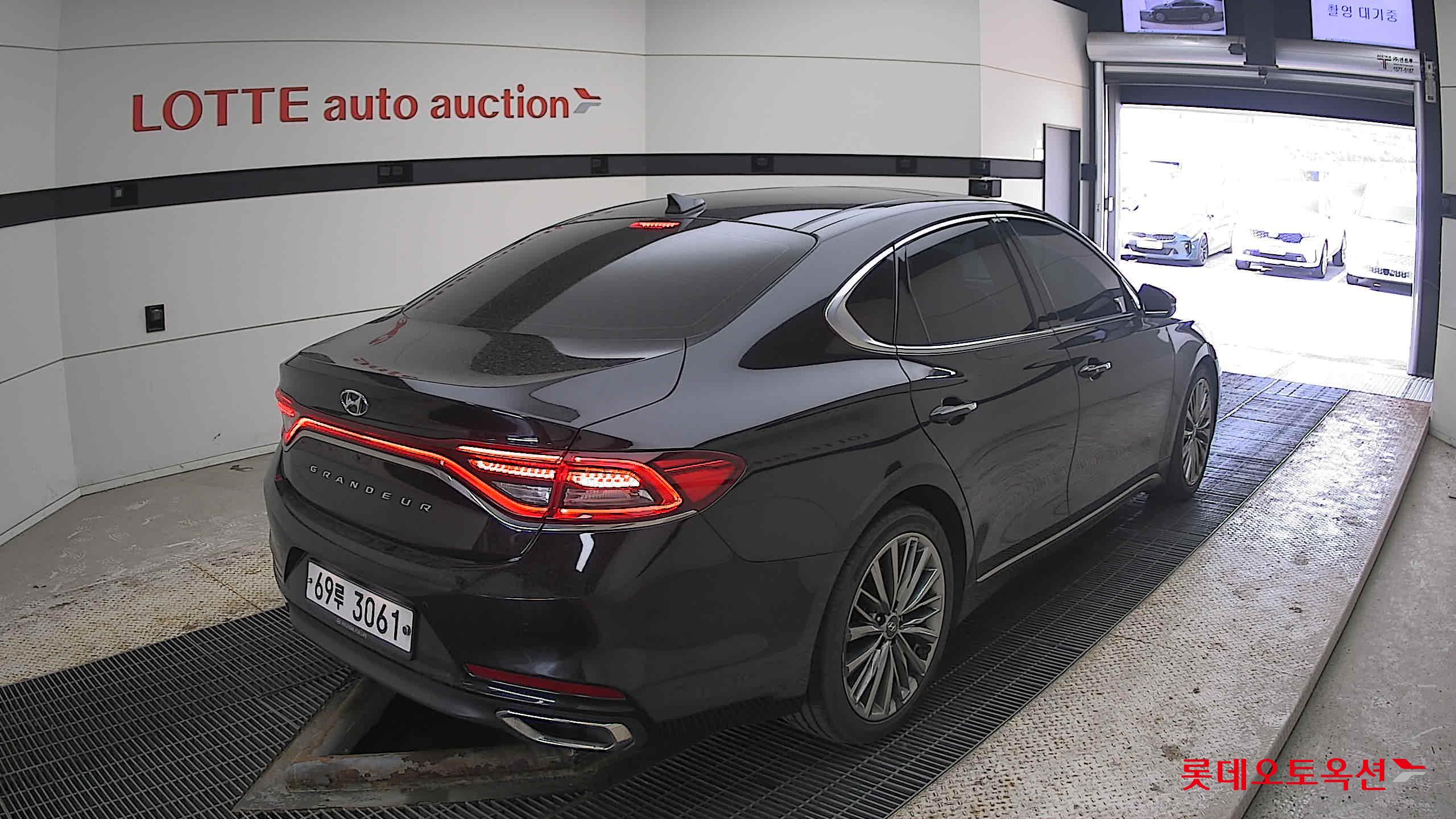 Hyundai Grandeur 2019 Черный из Кореи, фото 4