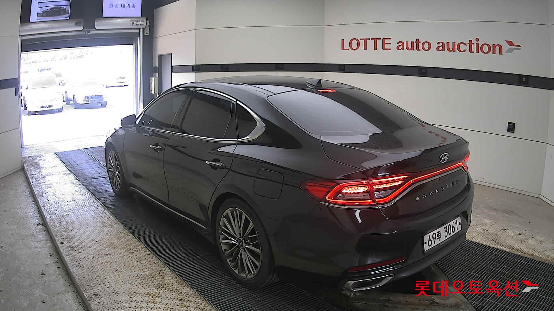 Hyundai Grandeur 2019 Черный из Кореи, фото 6