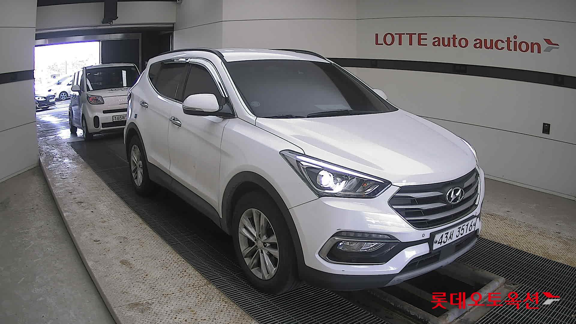 Hyundai Santa Fe 2018 Белый из Кореи, фото 2