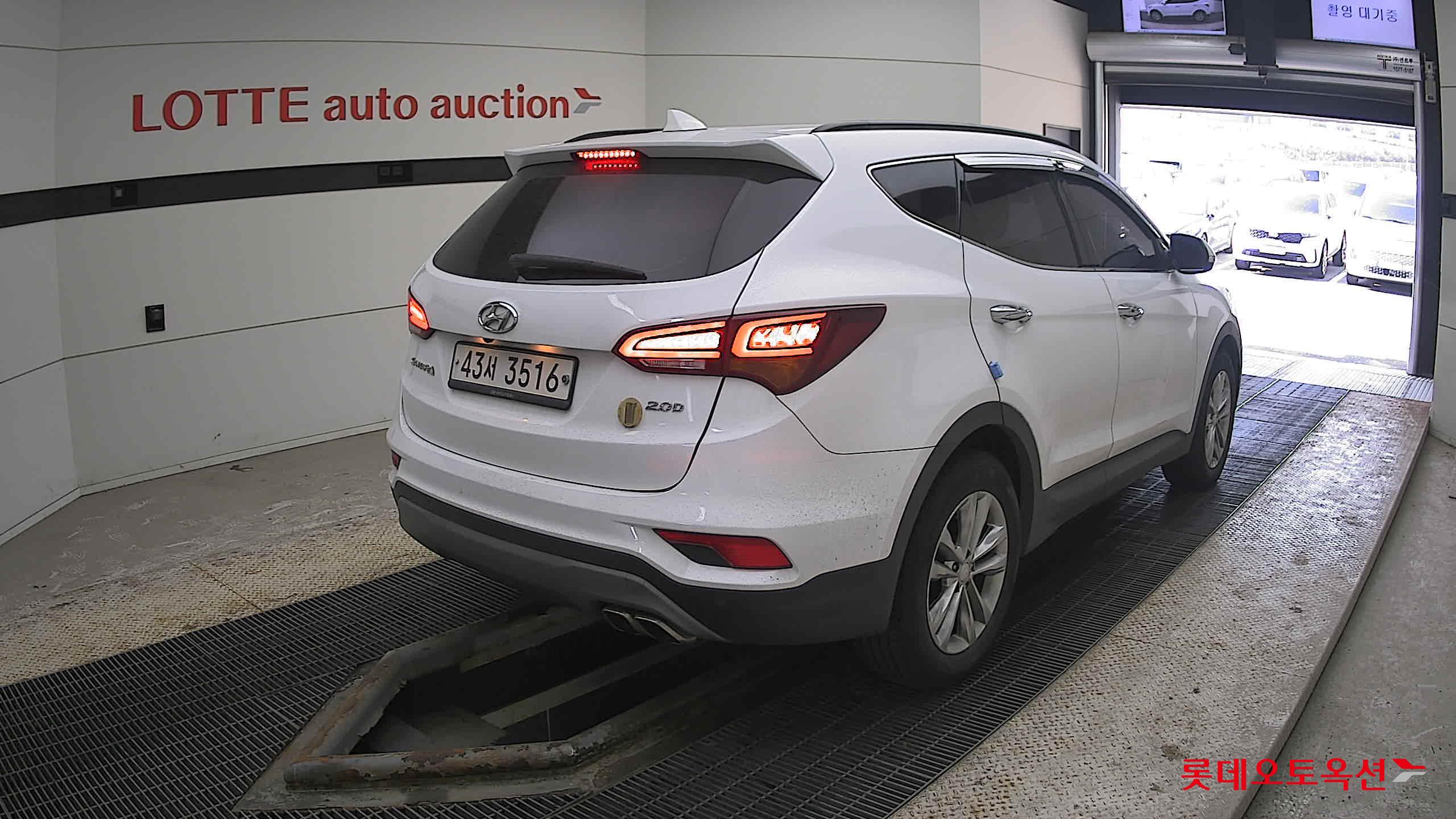 Hyundai Santa Fe 2018 Белый из Кореи, фото 4