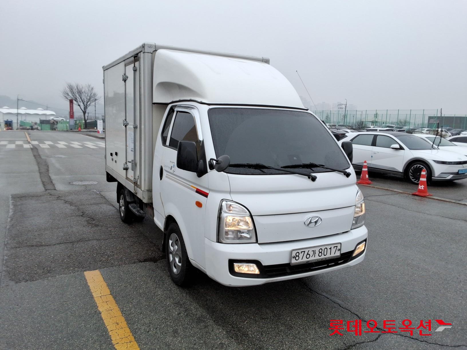 Hyundai Porter II built-in tower car 2022 Белый из Кореи